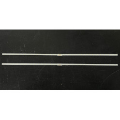 LED Backlight Strip Samsung 49" - 2 strips side x 44 LEDs - 3V - 530mm - V9Q6-490SM0-R0 - BN96-4848258A