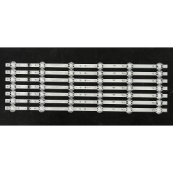 LED Backlight Strip LG 55" - 7 strips x 6 LEDs - 3V - 610mm - SSC_Y21 Slim Trident_55UP80_LGD_A_S