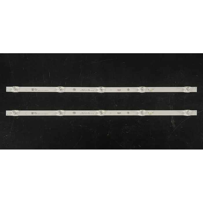 LED Backlight Strip Hisense 32" - 2 strips x 5 LEDs - 3V - 555mm - CRH-BT32C1303005028BMREV1.4 - JL.D32051330-003AS-M_V02