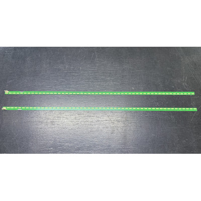 LED Backlight Strip LG 49" - 2 side strips x 51 LEDs - 3V - 535mm - 49“V15.5 ART3 UD REV0.3 6 L/R-Type