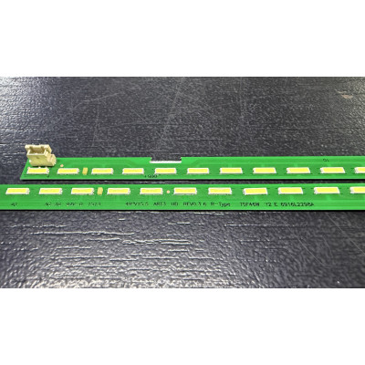 LED Backlight Strip LG 49" - 2 side strips x 51 LEDs - 3V - 535mm - 49“V15.5 ART3 UD REV0.3 6 L/R-Type