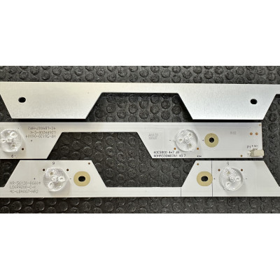 LED Backlight Strip other brands / TCL 40" - 4 strips x 7 leds - 6V - 810mm - 4C-LB4007-HR2