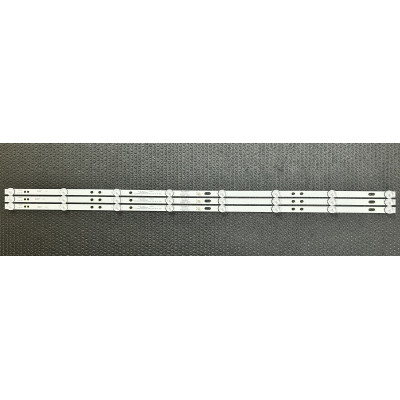 LED Backlight Strip other brands 43" - 3 strips x 8 LEDs - 6V - 800mm - CX43D08-ZC52AG-02