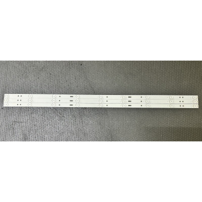 Más márkák 43" LED háttérvilágítás TV készlet - 3 darab x 9 LED - 3V - 829mm - MS-L1143 V2
