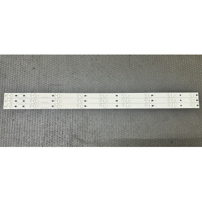 Más márkák 32" LED háttérvilágítás TV készlet" - 3 darab x 9 LED - 3V - 620mm - 01.JL.JM32091235A2
