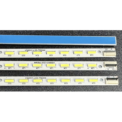 LED Backlight Strip other brands 50" - 4 strips x 28 LEDs - 6V - 315mm - V500H1-LS5-TLEM4