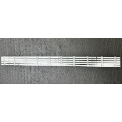 Комплект ленти универсални / Skyworth 55" - 5 ленти x 10 LEDs - 3V - 1088mm - 5800-W55000-GP00 - бяла светлина