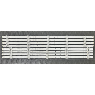 Комплект ленти универсални 58" - 4 ленти x 10 LEDs - 3V - 1100mm - JL.D580A1330-003FS-M_V02