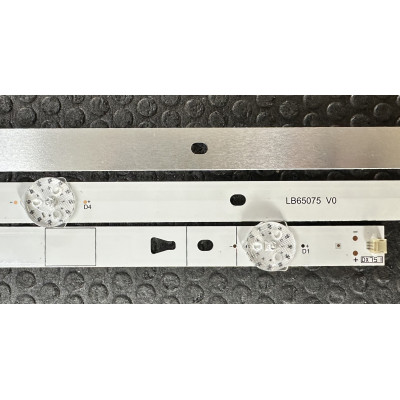 Комплект ленти Hisense 65" - 12 ленти x 5 LED - 3V - 660mm - LB65075 V0