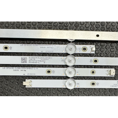 Комплект ленти LG 55" - 10 ленти x 4+5 LED - 3V - 490/610mm - LB55135 V1_01