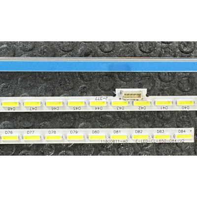 Комплект ленти Philips 65" - 2 ленти странични x 84 LED - 6V - 718mm - E-LED-CL-650-084-V2