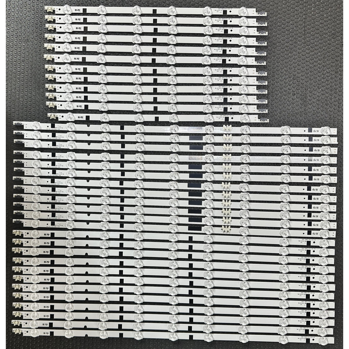 Комплект ленти Samsung 75" - 12 ленти x 24 LED (9+6+9 ) - 3V - 605/415mm - D2GE-750SCA-R3