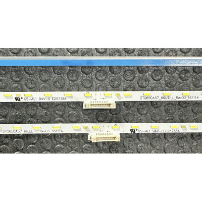 Комплект ленти Sony 65" - 2 ленти странични x 66 LED- 6V - 715mm - STO650A57