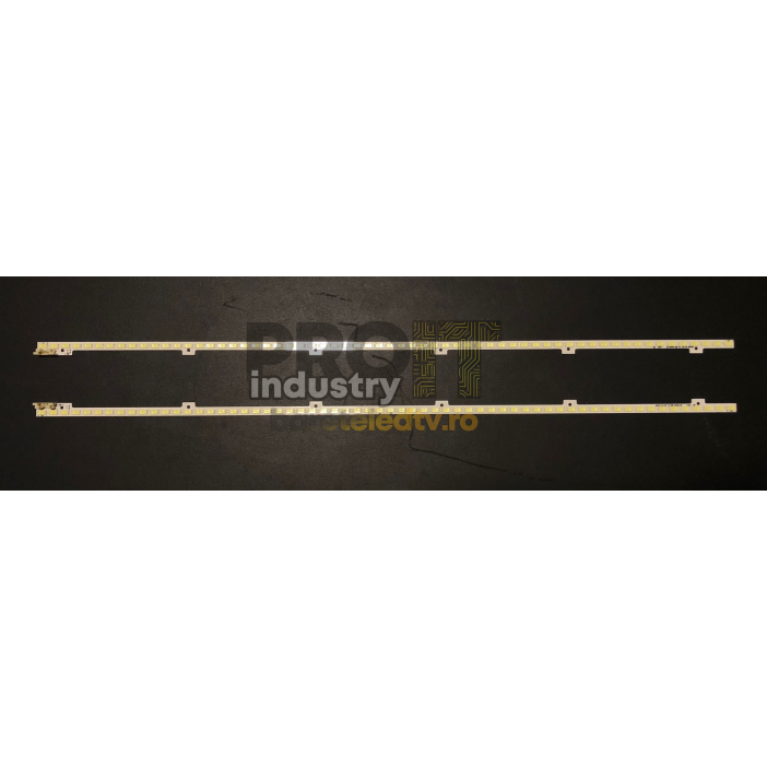 LED Backlight Strip Samsung 40" - 2 strips side x 62 LEDs, 3V, 439mm