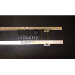 LED Backlight Strip Samsung 40" - 2 strips side x 62 LEDs, 3V, 439mm