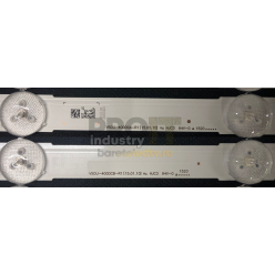 Комплект ленти Samsung 40" - 5 ленти x 9 LED (5 + 4 LED), 3V, 10 броя - V5DU-400DCA-R1 - V5DU-400DCB-R1
