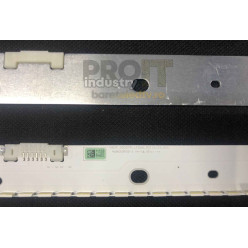 Set barete Samsung 55" - 2 barete laterale edge x 66 leduri, 3V, 600mm