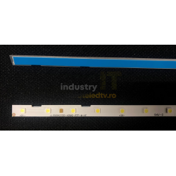 Samsung 50" TV LED háttérvilágítás készlet - 2 oldalsó szalag x 38 LED, 6V, 540mm - AOT_50_NU7100F_2X38_3030C