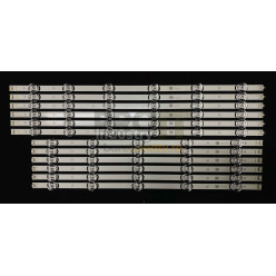 Комплект ленти LG 60" - 6 ленти x 11 LED - 6V - 6A + 6B - 12 ленти