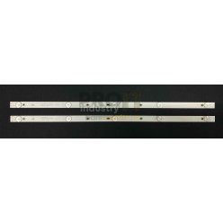 LED Backlight Strip other brands 32" - 2 strips x 5 LEDs - 6V - 580mm - MS-L1598 V1