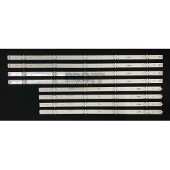 LED Backlight Strip LG 49" - 4 strips x 9 LEDs - 3V - 994mm - 4A + 4B - 5 + 4 LEDs - 49UH61_UHD_A Type + 49UH61_UHD_B Type