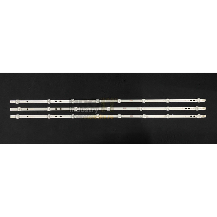 Vestel / Más márkák 40" LED háttérvilágítás TV készlet - 3 darab - (2A x 8 LED) + (1B x 7 LED) - LB40017