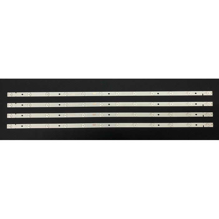 Más márkák 43" LED háttérvilágítás TV készlet - 4 darab x 12 LED - 3V - 825mm - ZDCX43D12-ZC14F-02 - HL-00430A28-1201S-01 A2
