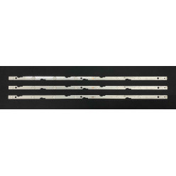 LED Backlight Strip Sharp 40" - 3 strips x 8 LEDs - 3V - 785mm - CRH-P40KP35350308667-REV1.5