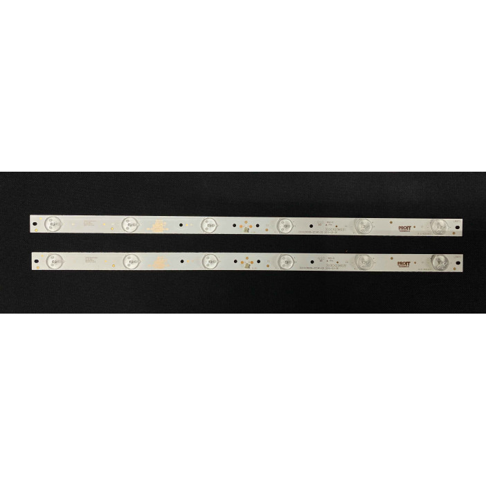 Комплект ленти универсални 24" - 2 ленти x 6 LED - 3V - 440mm - ZDCX236D06-ZC14F-02