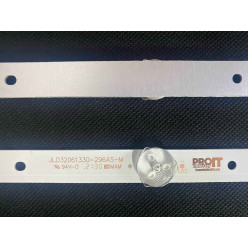 Комплект ленти универсални 32" - 2 ленти x 6 LED - 3V - JL.D32061330-296AS-M - Utok U32HD9