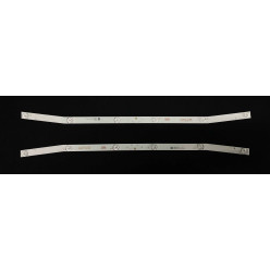LED Backlight Strip other brands 32" - 2 strips x 6 LEDs - 3V - 580mm - curved - JL.D32061330-114ES-M - LEDV-32CK600