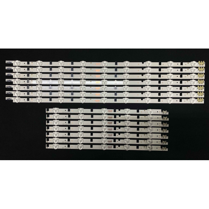 LED Backlight Strip Samsung 42" - 7 double strips x (9+5) LEDs - D2GE-420SCB-R3 D2GE-420SCA-R3 2013SVS42F
