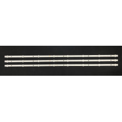 Комплект ленти универсални 43" - 3 ленти x 8 LED - 3V - 810mm - HL-00430A30-0402S-01 A3