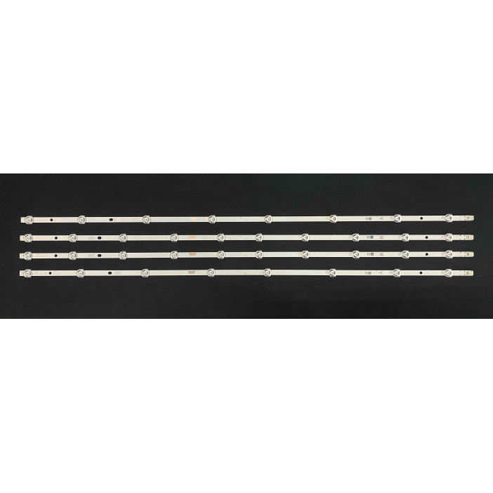 Más márkák 43" LED háttérvilágítás TV készlet - 2A x 8 LED + 2B x 10 LED - 3V - JL.D430A1330-078HS-M_V01 + B1330-078HS-M_V01