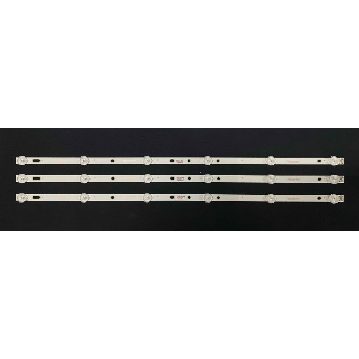 LED Backlight Strip other brands 32" - 3 strips x 6 LEDs - 3V - 580mm - DLED32SLT 3X6 0005 - JL.D320427005-T - JL.D321225006-T