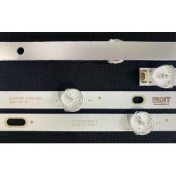 Más márkák 32" LED háttérvilágítás TV készlet - 3 darab x 6 LED - 3V - 580mm - JL.D320427005-T - JL.D321225006-T
