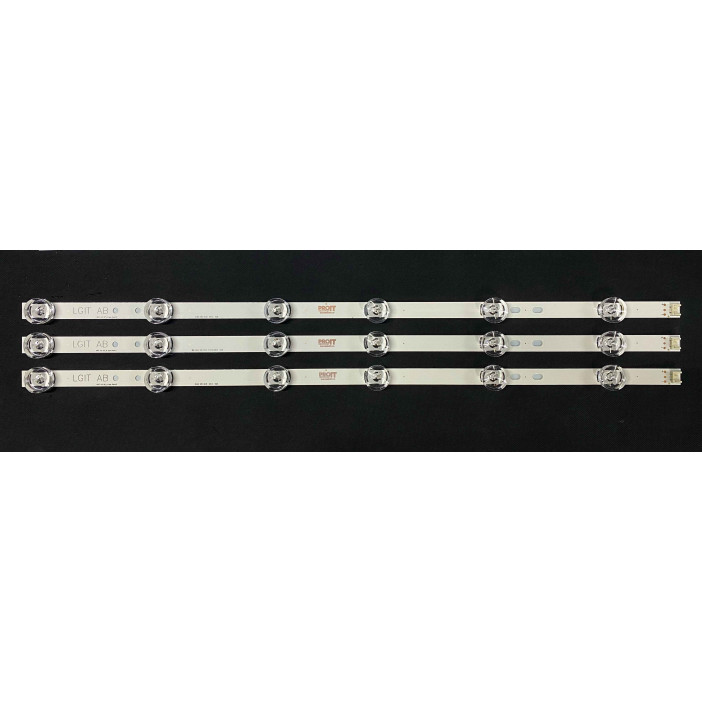 Комплект ленти LED LG 32" - 3 ленти x 6 LED - 2A + 1B  - Innotek DRT3.0 32'' - 32LB
