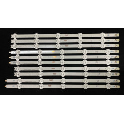 Комплект ленти LED LG 42" - 10 ленти - 3R1+3L1+2R2+2L2 - 3V - 42" ROW2.1 Rev 0.0 1 - L1 + L2 + R1 + R2