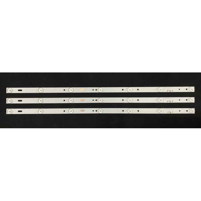 LED Backlight Strip other brands 32" - 3 strips x 7 LEDs - 598mm, 3V - HL-00320A28-0701S-04 - HL-00320A28-0701S-07