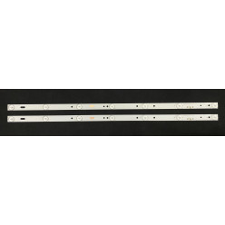 LED Backlight Strip other brands 32" - 2 strips x 7 LEDs - 598mm, 3V, HL-00320A28-0701S-04 - HL-00320A28-0701S-07