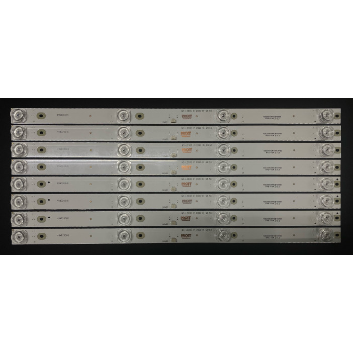 Комплект ленти универсални 49" 50" - 8 ленти x 4 LED - 6V - 403mm - MS-L2006 V1 - MS-L2327 V1