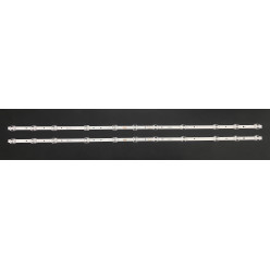 LED Backlight Strip Thomson 43" - 2 strips x 11 LEDs - 6V - 804mm - GIC43LB32_3030F2.1D_V0.9_20180704