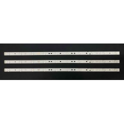 Barres LED autres marques 32" - 3 barres x 10 LED, 3V, 635mm - LED315D10-07(B)