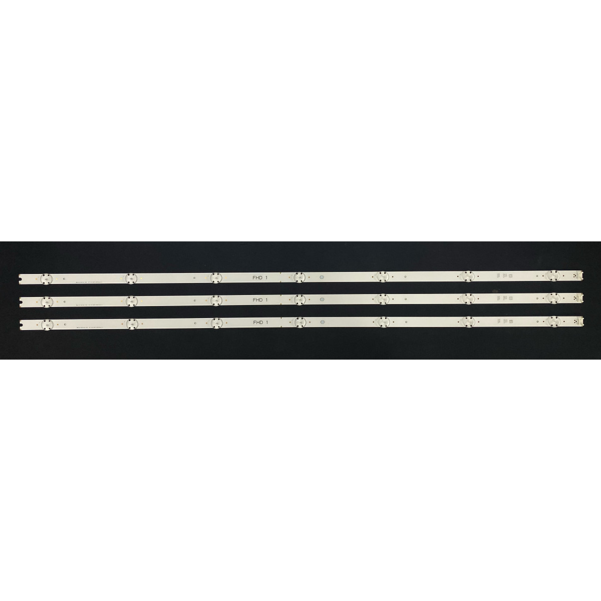 LED Backlight Strip LG 43" - 3 strips x 7 LEDs - 3V - 43'' V16 ART3 2665 Rev0.3 - 6916L-2550A - 6916L-2743A