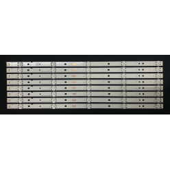 LED Backlight Strip Panasonic 49" - 8 strips x 5 LEDs - 3V - 511mm - LG Innotek 49inch_Panasonic_REV0.4 2015.11.09