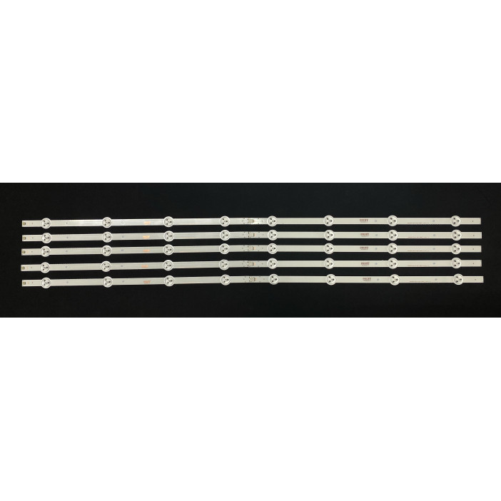LED Backlight Strip Panasonic 42" - 5 strips x 8 LEDs - 10 pieces - 4 + 4 LEDs - 3V - 425mm - SV0420A88_Rev3_B_4LED_130930