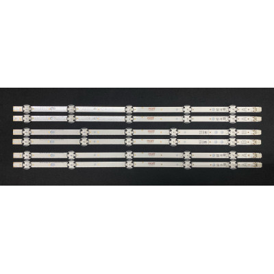 LED Backlight Strip other brands 49" - 4 strips x 5 LEDs + 2 strips x 5 LEDs - 4A + 2B