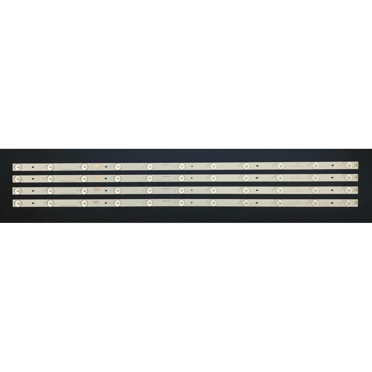 LED Backlight Strip Hisense 40" - 4 strips x 11 LEDs - EVERLIGHT LBM400P1101-AR-1(0) - EVERLIGHT LBM400P1101-BA-1S(0)