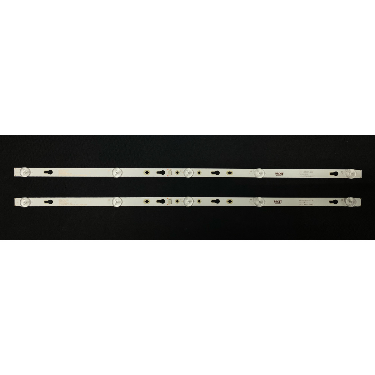 Комплект ленти универсални 32" - 2 ленти x 5 LED - 6V - 565mm - TCL32D05-ZC22AG