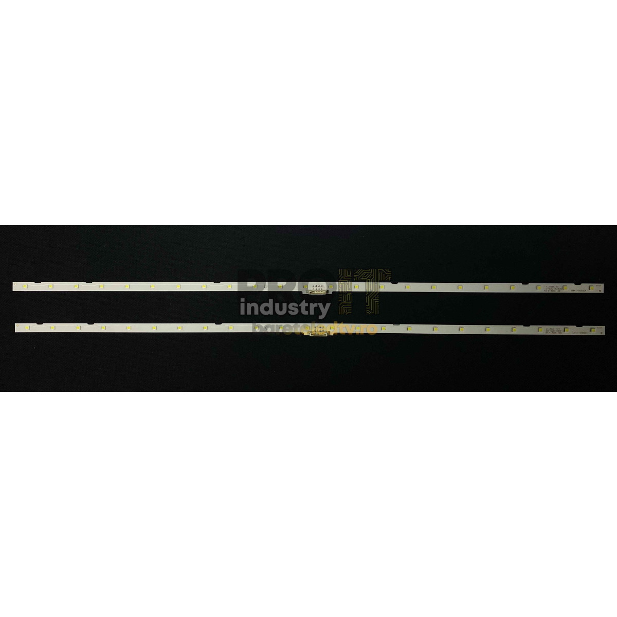 LED Backlight Strip Samsung 40" - 2 side strips x 23 LEDs - 6V - LM41-00550A, BN96-45955A - NU7100 - NU7300